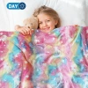 Cross-border delivery of flannel luminous colored horse blankets, kindergarten baby blankets, office blankets, sofa cover blankets, nap blankets Application Scenario
